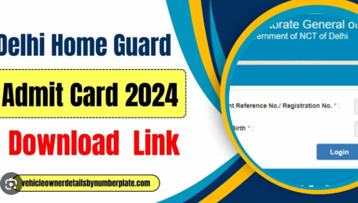 Delhi Home Guard Exam Date 2024 Admit Card