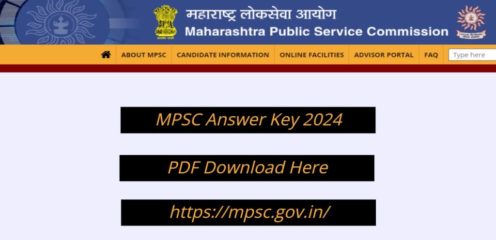 Mpsc Answer Key Pdf Download Mpsc Gov In