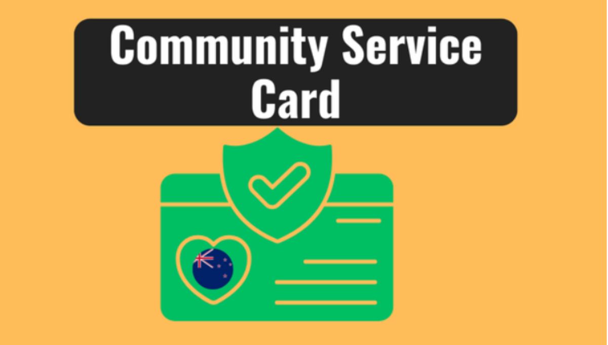 Community Service Card 2024 Application