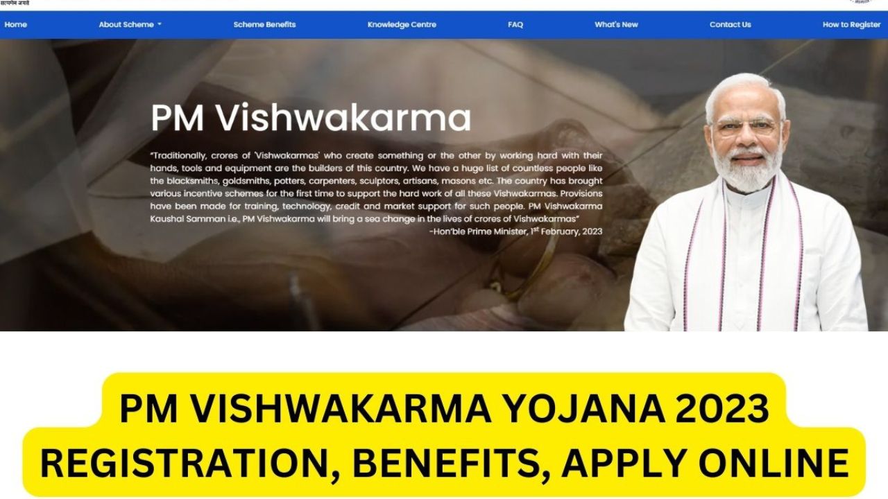 PM Vishwakarma Yojana 2024 Apply Online, Registration