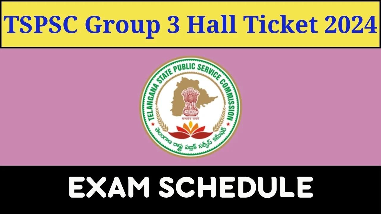 TSPSC Group 1, 2 & 3 Admit Card 2024 Exam date1