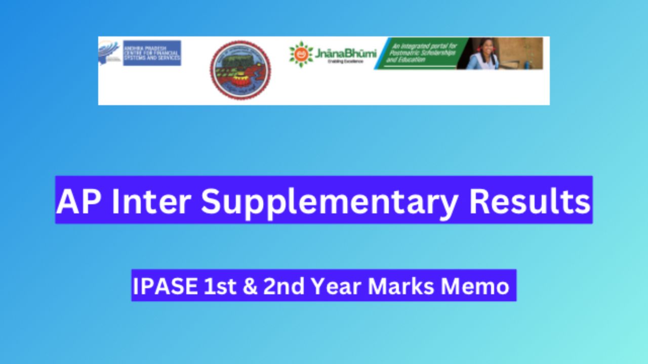 AP Inter Supplementary Results 2024 Download Link