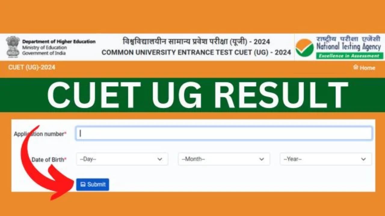 CUET UG Result 2024 - Ranking, Qualification Status