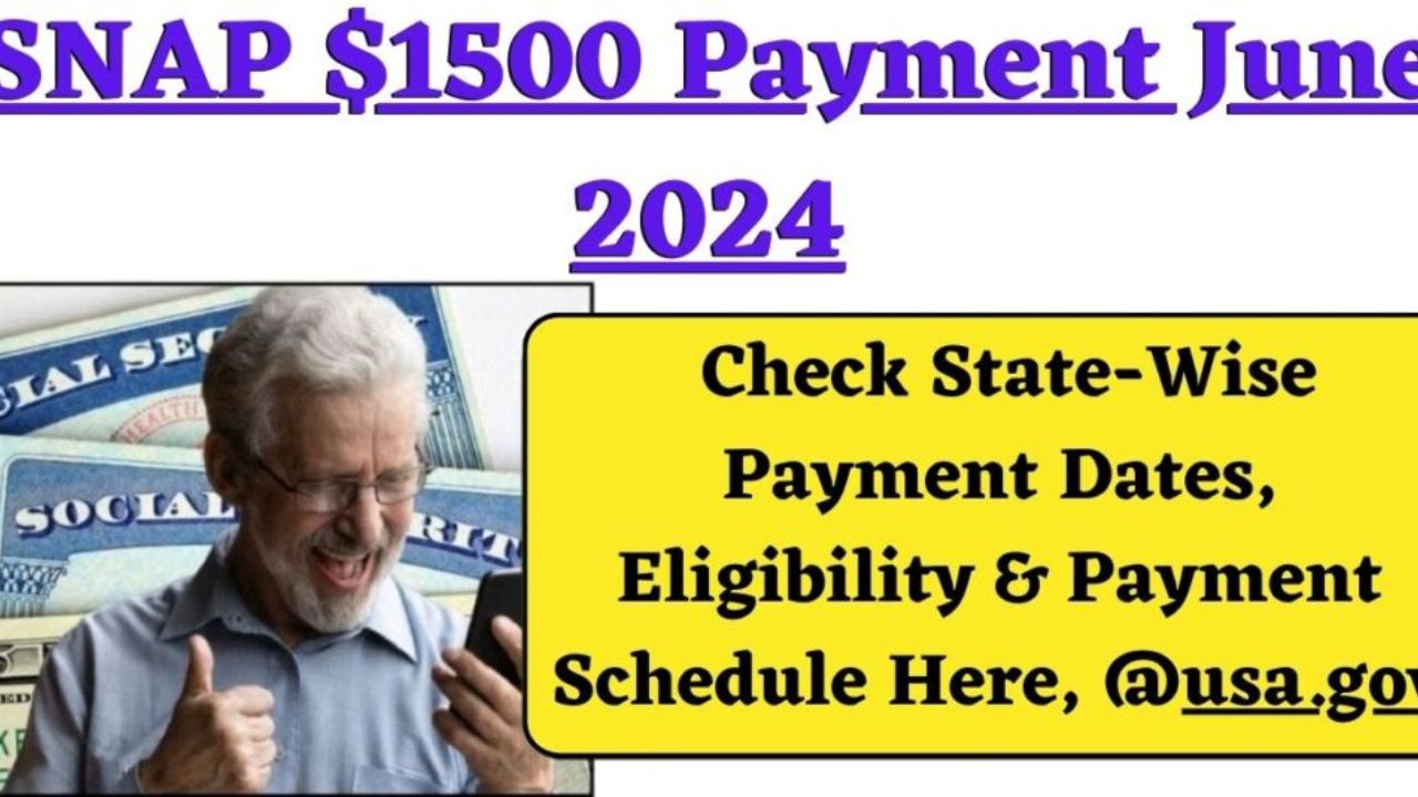 June 2024 SNAP Payment Schedule, Check Food Stamp MPSCBOOK