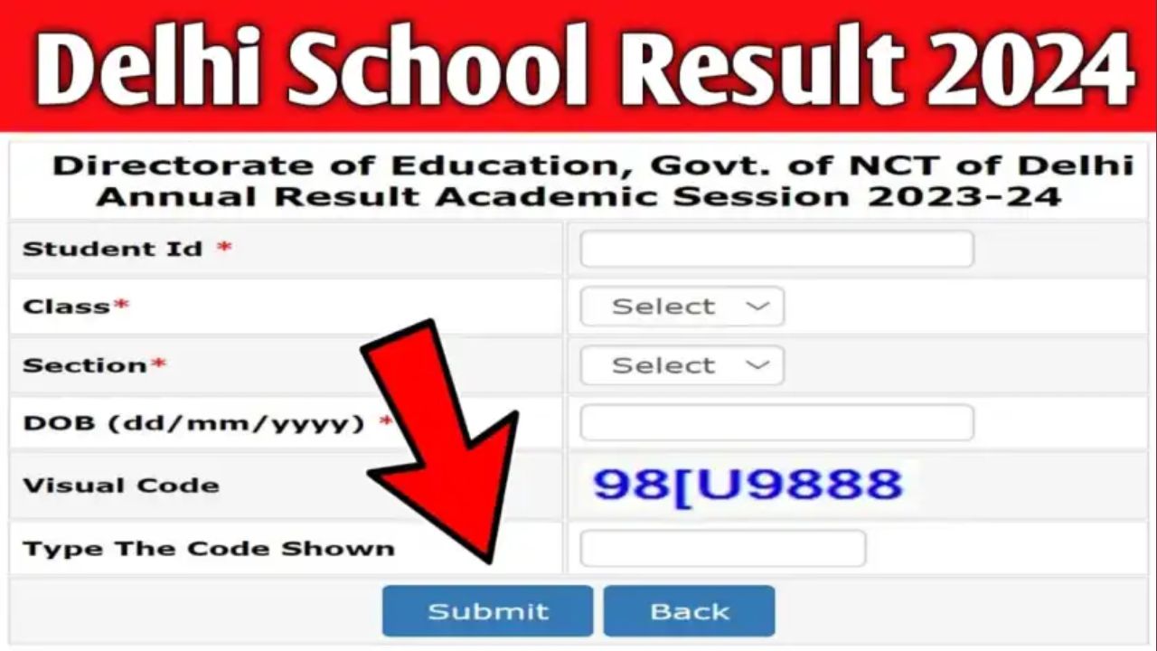 Delhi School 9th Result 2024 - How To Download Delhi Class 9th Result 2024?