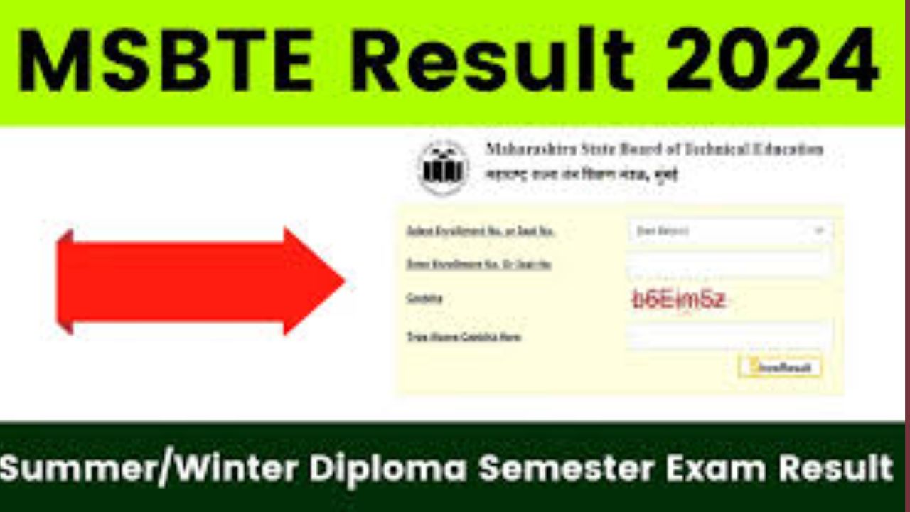 MSBTE Diploma Result Summer 2024 Download Link