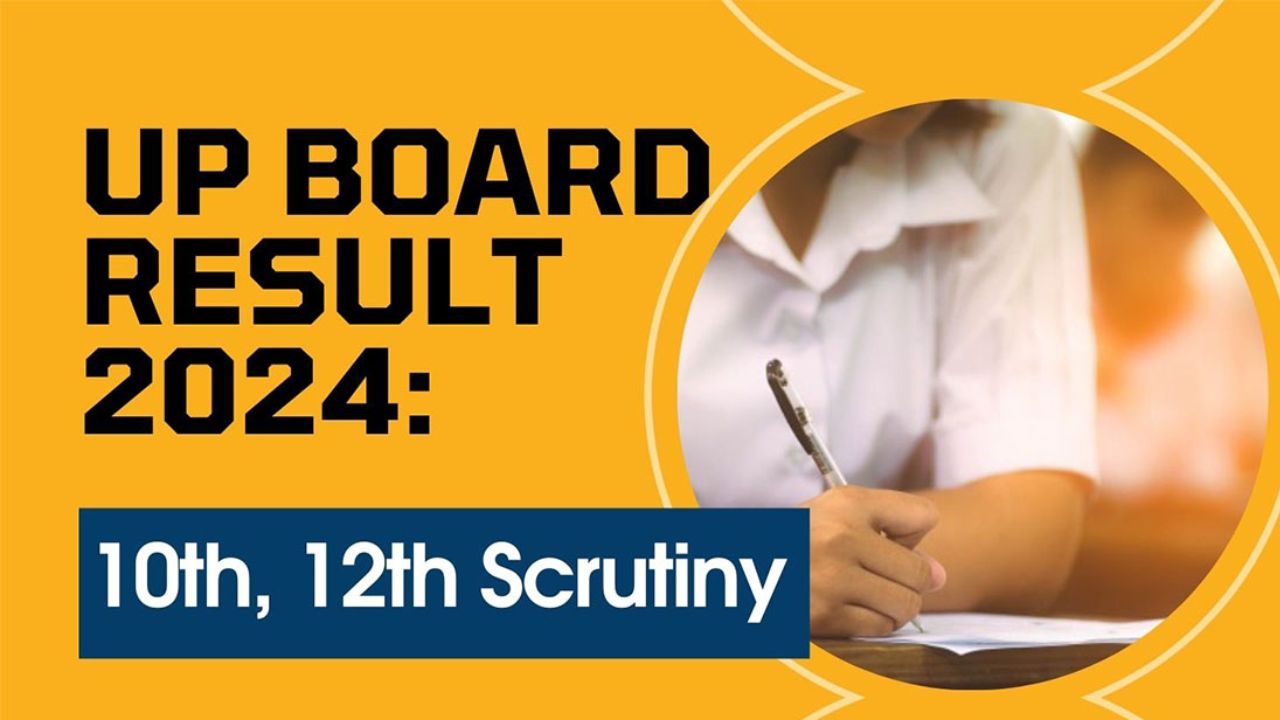 UP Board 10th 12th Scrutiny Online Form 2024